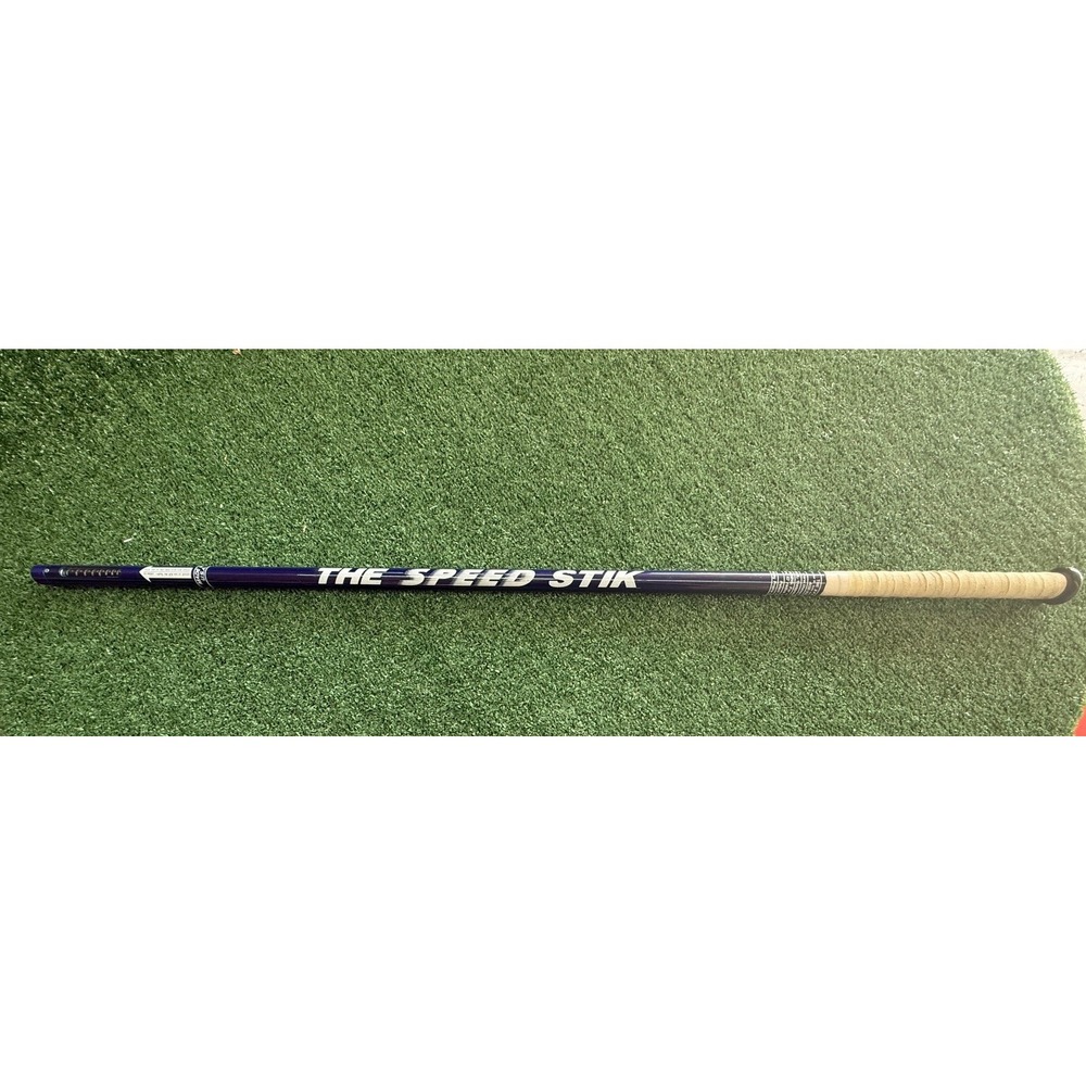 The Speed Stik (Original) Golf Swing Trainer Aid 48" Blue - Both Swing and Tempo